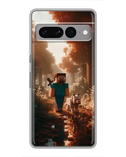 Чохол для Google Pixel 7 Pro з картинкою «Стів у лісі»