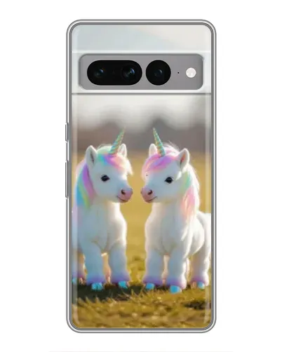 Чохол для Google Pixel 7 Pro з картинкою «Пара єдинорогів»