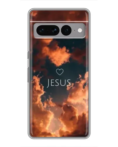 Чохол для Google Pixel 7 Pro з картинкою «Сяйво Імені Jesus»
