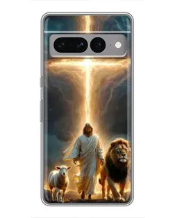 Чохол для Google Pixel 7 Pro з картинкою «Лев Юди та Світло»