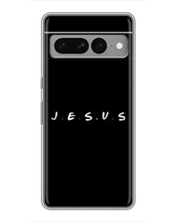 Чохол для Google Pixel 7 Pro з картинкою «Крапки віри J.E.S.U.S.»