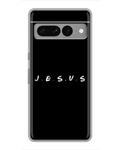 Чохол для Google Pixel 7 Pro з картинкою «Крапки віри J.E.S.U.S.»