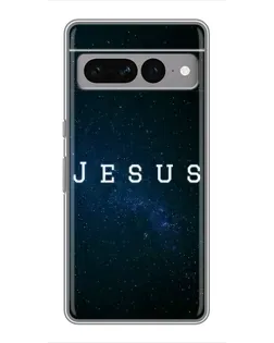 Чохол для Google Pixel 7 Pro з картинкою «Зоряне небо Jesus»