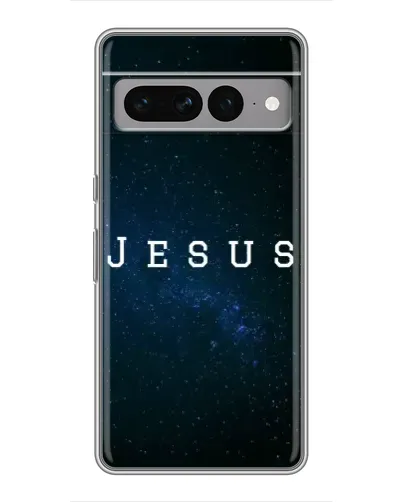 Чохол для Google Pixel 7 Pro з картинкою «Зоряне небо Jesus»