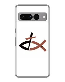 Чохол для Google Pixel 7 Pro з картинкою «Риба та хрест»