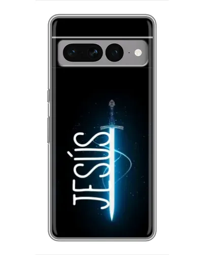 Чохол для Google Pixel 7 Pro з картинкою «Меч Духа Jesus»