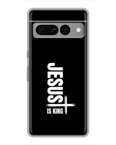 Чохол для Google Pixel 7 Pro з картинкою «Вертикаль віри Jesus»