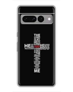 Чохол для Google Pixel 7 Pro з картинкою «Текстовий хрест»