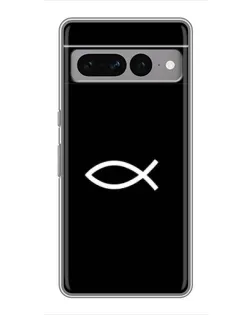 Чохол для Google Pixel 7 Pro з картинкою «Символ риби Jesus»
