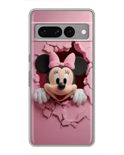 Чохол для Google Pixel 7 Pro з картинкою «Мінні крізь стіну»