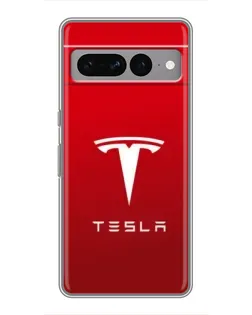 Чохол для Google Pixel 7 Pro з картинкою «Tesla Red Classic»