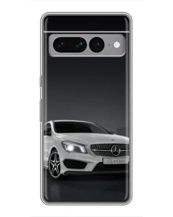 Чохол для Google Pixel 7 Pro з картинкою «Mercedes AMG GT Silver»