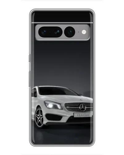Чохол для Google Pixel 7 Pro з картинкою «Mercedes AMG GT Silver»