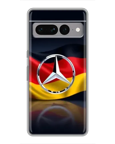 Чохол для Google Pixel 7 Pro з картинкою «Mercedes — прапор Німеччини»