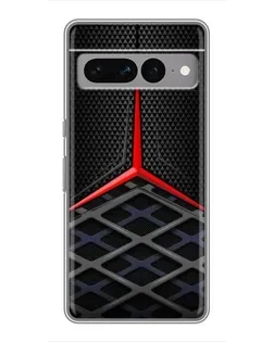 Чохол для Google Pixel 7 Pro з картинкою «Mercedes Carbon Grid»