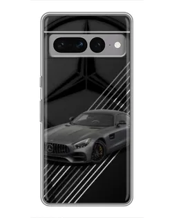 Чохол для Google Pixel 7 Pro з картинкою «Mercedes AMG — графіка»