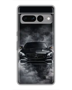 Чохол для Google Pixel 7 Pro з картинкою «Mercedes у диму»