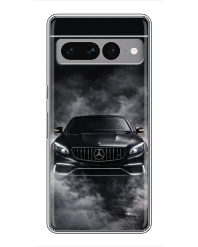 Чохол для Google Pixel 7 Pro з картинкою «Mercedes у диму»