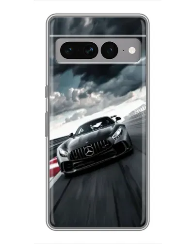 Чохол для Google Pixel 7 Pro з картинкою «Гоночний Mercedes AMG»