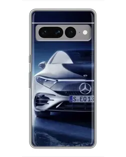 Чохол для Google Pixel 7 Pro з картинкою «Mercedes EQ — майбутнє»