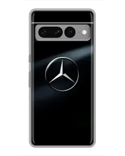 Чохол для Google Pixel 7 Pro з картинкою «Mercedes на металі»