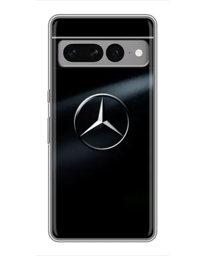 Чохол для Google Pixel 7 Pro з картинкою «Mercedes на металі»