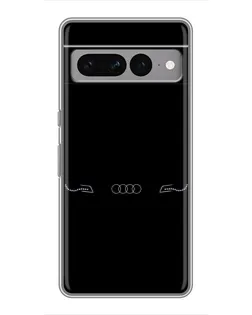 Чохол для Google Pixel 7 Pro з картинкою «Audi — світловий підпис»