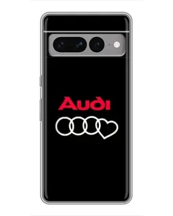 Чохол для Google Pixel 7 Pro з картинкою «Логотип Audi Heart»
