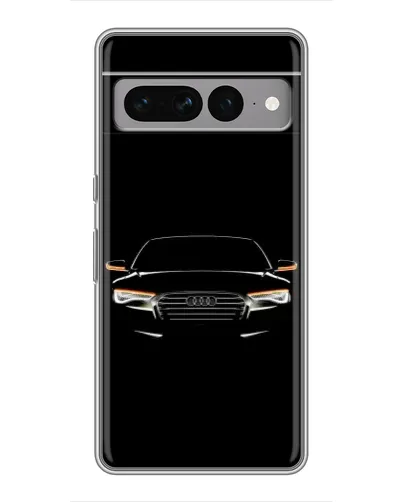 Чохол для Google Pixel 7 Pro з картинкою «Audi — нічний контур»