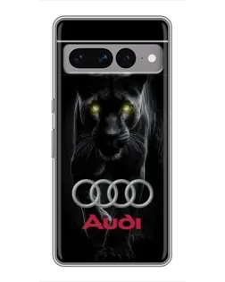 Чохол для Google Pixel 7 Pro з картинкою «Пантера та Audi»