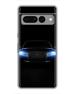 Чохол для Google Pixel 7 Pro з картинкою «Audi в неоні»