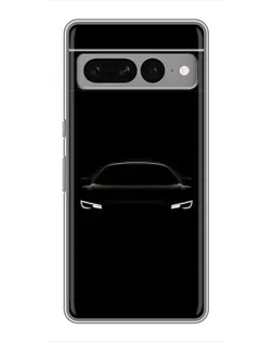 Чохол для Google Pixel 7 Pro з картинкою «Погляд Audi у темряві»