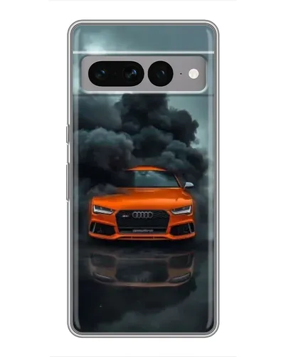 Чохол для Google Pixel 7 Pro з картинкою «Audi у хмарах диму»