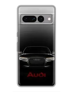 Чохол для Google Pixel 7 Pro з картинкою «Audi — градієнтний контур»