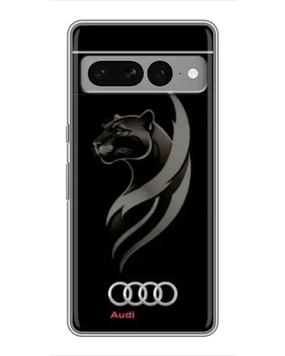 Чохол для Google Pixel 7 Pro з картинкою «Графіка — пантера та Audi»