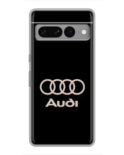 Чохол для Google Pixel 7 Pro з картинкою «Audi — золотий логотип»