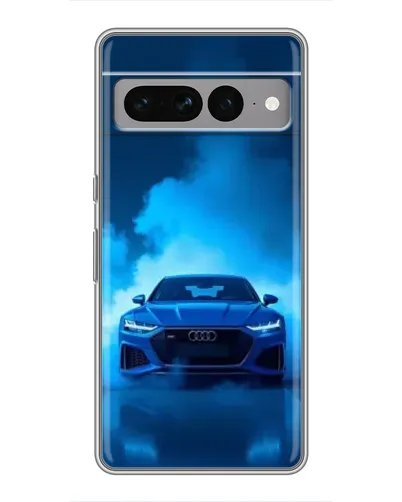 Чохол для Google Pixel 7 Pro з картинкою «Audi — блакитна енергія»