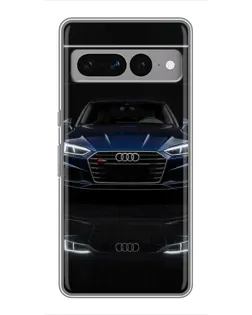 Чохол для Google Pixel 7 Pro з картинкою «Audi — нічне відображення»
