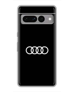 Чохол для Google Pixel 7 Pro з картинкою «Audi White Logo»