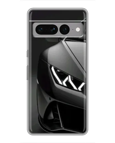 Чохол для Google Pixel 7 Pro з картинкою «Lamborghini фари деталізація»