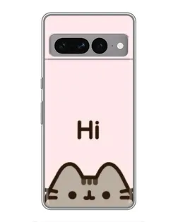 Чохол для Google Pixel 7 Pro з картинкою «Пушин каже Hi»