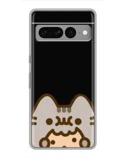 Чохол для Google Pixel 7 Pro з картинкою «Пушин на чорному»
