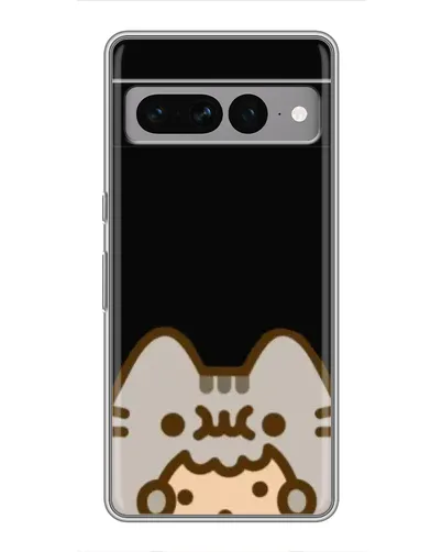 Чохол для Google Pixel 7 Pro з картинкою «Пушин на чорному»