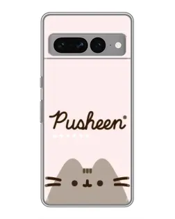 Чохол для Google Pixel 7 Pro з картинкою «Pusheen логотип»