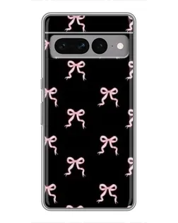 Чехол для Google Pixel 7 Pro с картинкой «Бант-цветок»