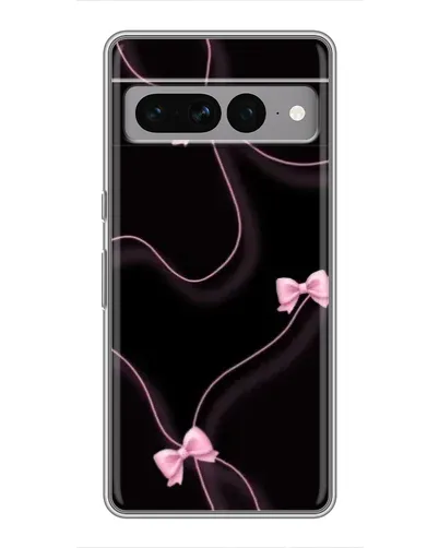 Чехол для Google Pixel 7 Pro с картинкой «Розовые ленты»