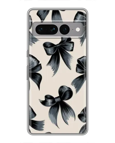 Чехол для Google Pixel 7 Pro с картинкой «Банты Coquette»