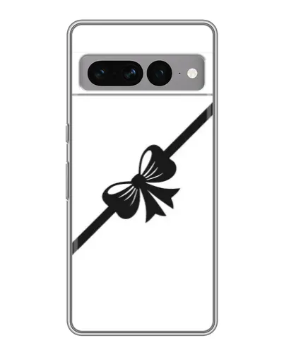 Чехол для Google Pixel 7 Pro с картинкой «Диагональный бант»