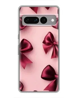 Чехол для Google Pixel 7 Pro с картинкой «Бордовый атлас»