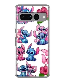 Чохол для Google Pixel 7 Pro з картинкою «Стікери Stitch та Angel»